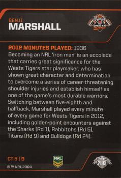 2013 ESP Traders - Chart Toppers #CT5 Benji Marshall Back